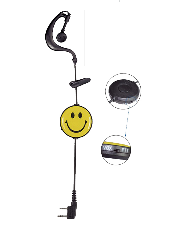 two way radio headset, walkie talkie earpiece, Motorola radio headphone, kenwood walkie talkie headset