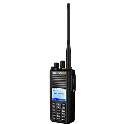 CTET-780 is ContalkeTech Tier II professional DMR radio with IP67 waterproof, bluetooth, vibration, man down etc.